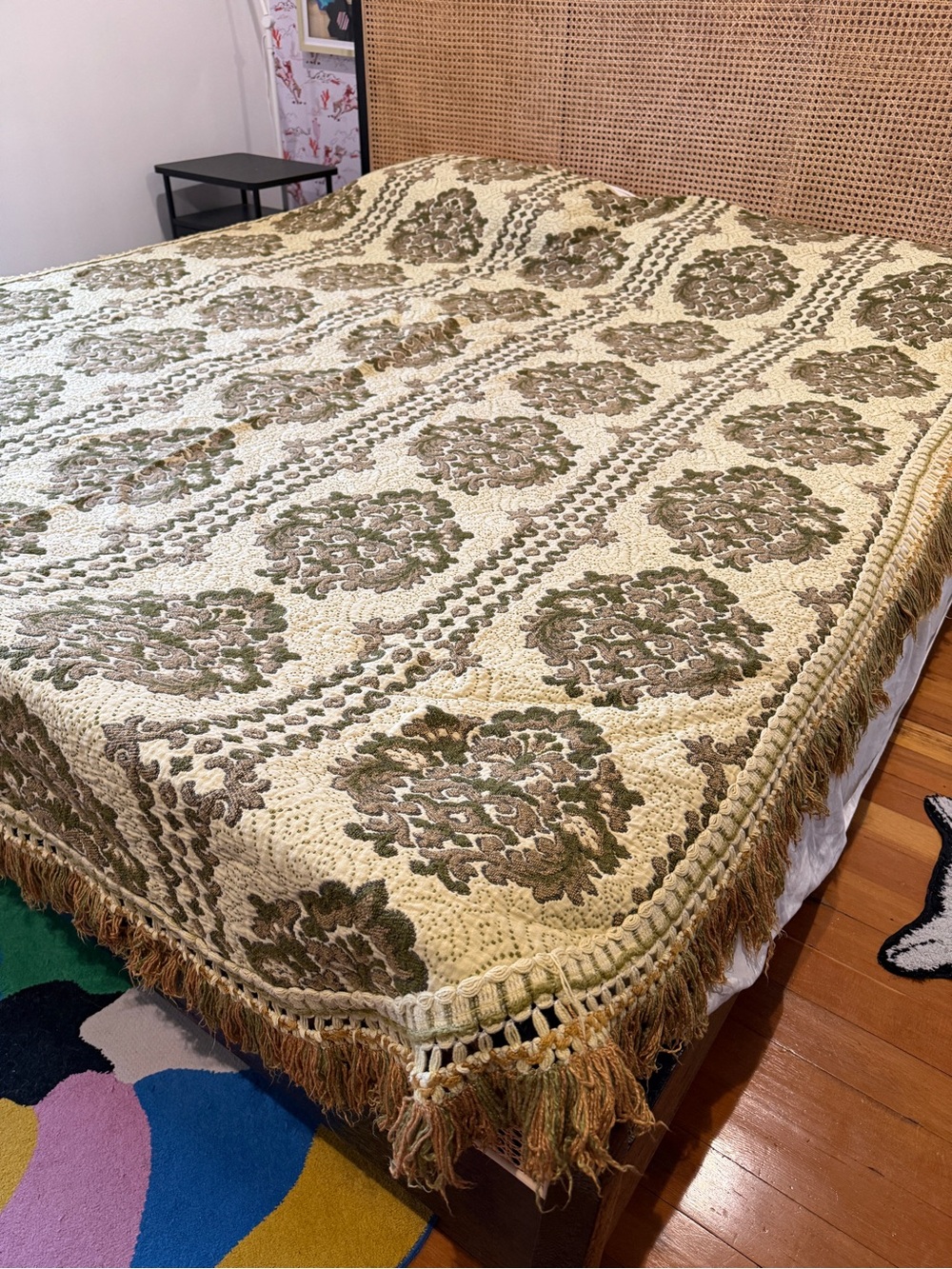Mid Century Italian Bed Spread